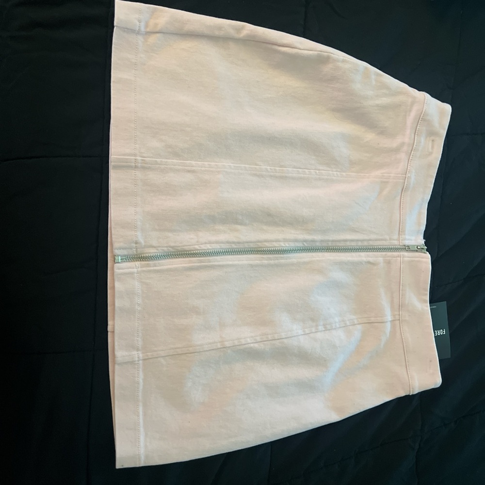 Forever 21 Light Pink Skirt with Zipper
